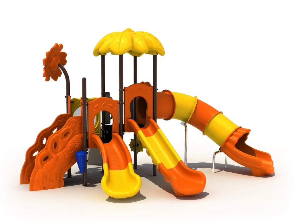 playground per esterno fantacastello sunny flower tube d1