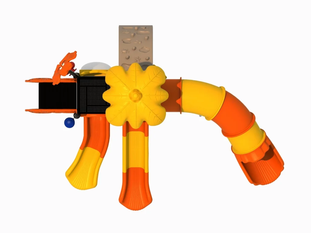 playground per esterno fantacastello sunny flower tube d3