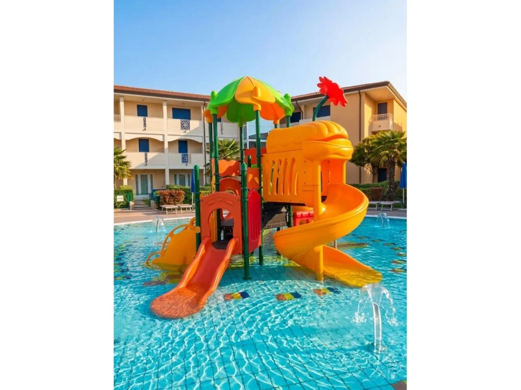 playground per esterno fantacastello tropical f2 hotel