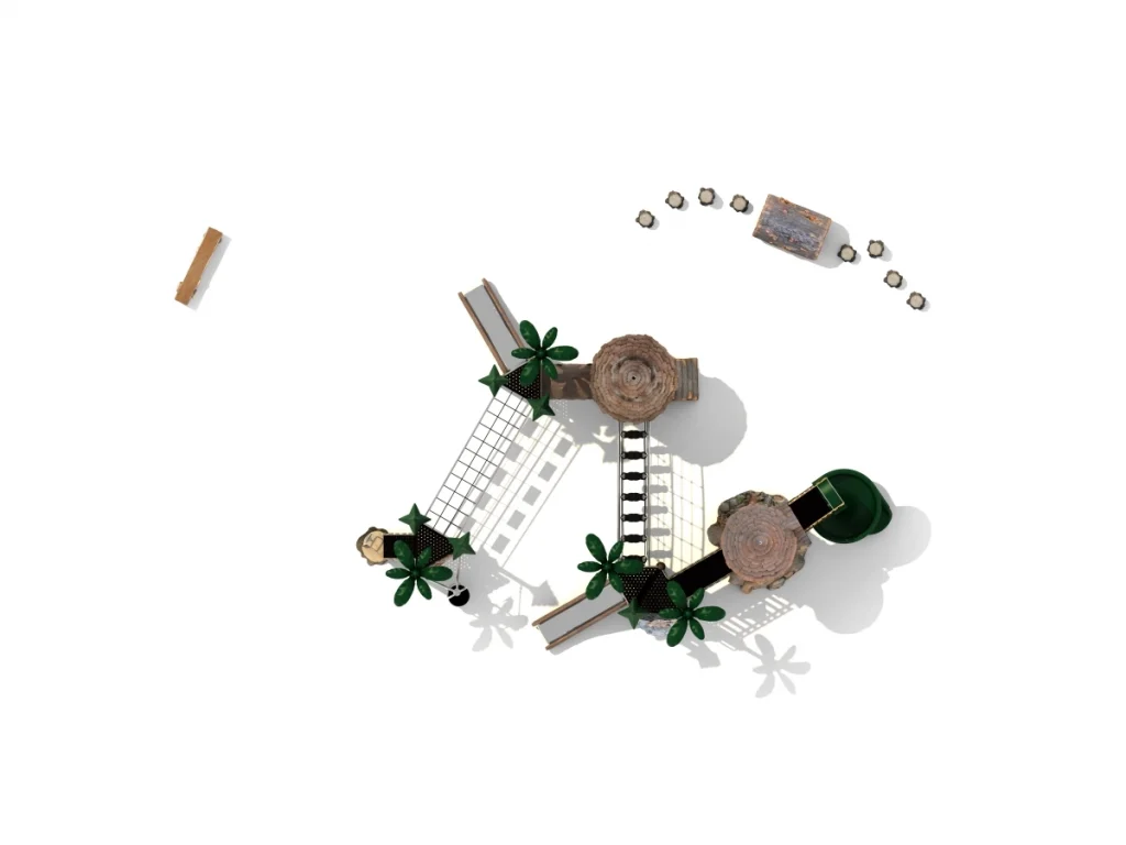 playground per esterno magic forest 231 d3