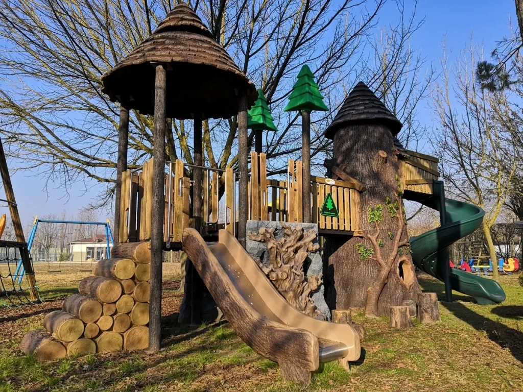 playground per esterno magic forest 415 f1 parco giochi