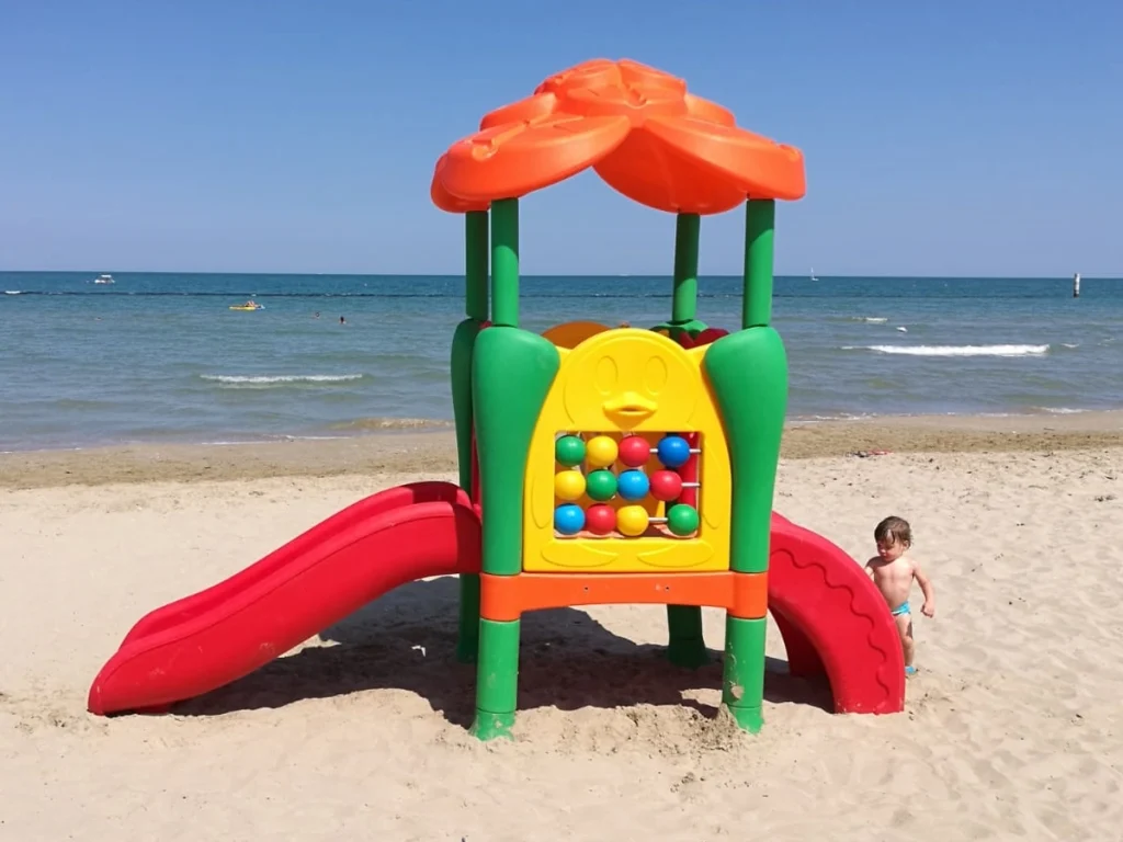 playground per esterno playcenter kid junior 50 f2 stabilimento balneare