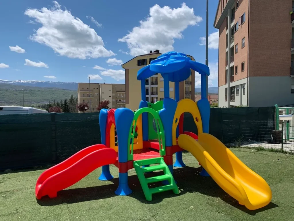 playground per esterno playcenter kid junior 87 f2 parco giochi