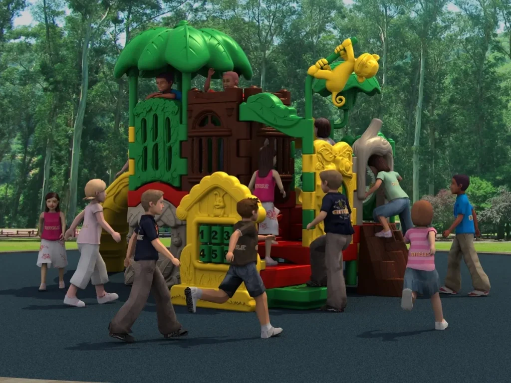 playground per esterno playcenter kidsforest 103 d4