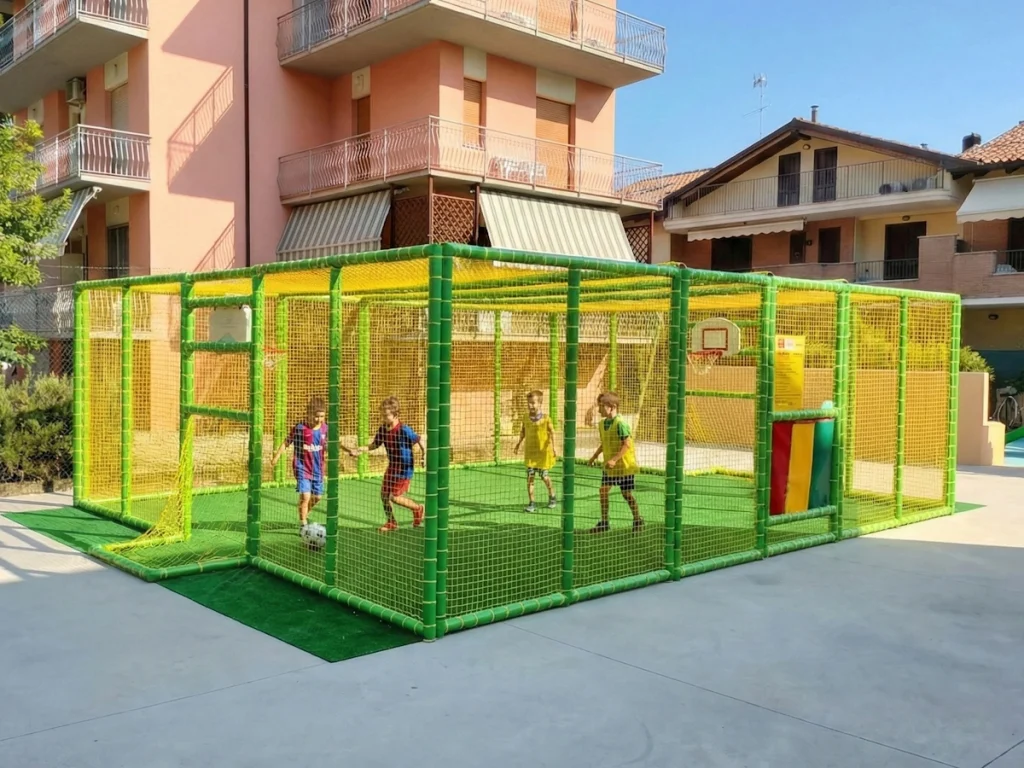 playground per interno arena multisport f19 hotel