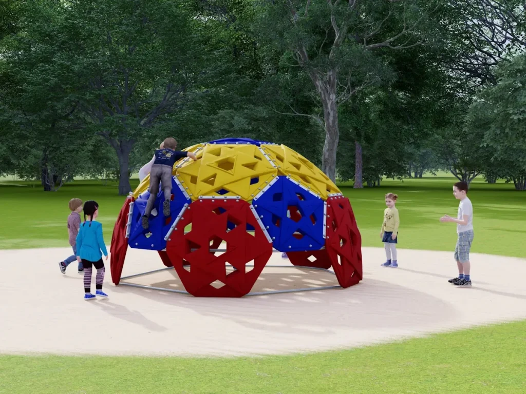 struttura di arrampicata palla bgr d5