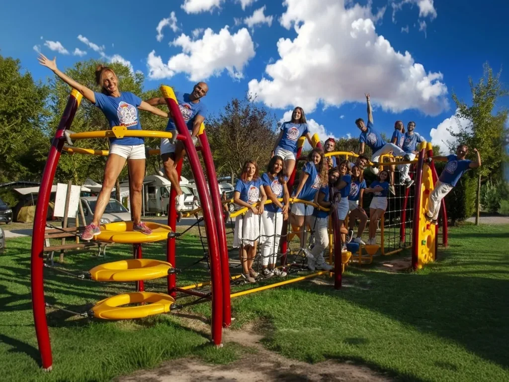 struttura di arrampicata sport and play 201 f1 villaggio turistico