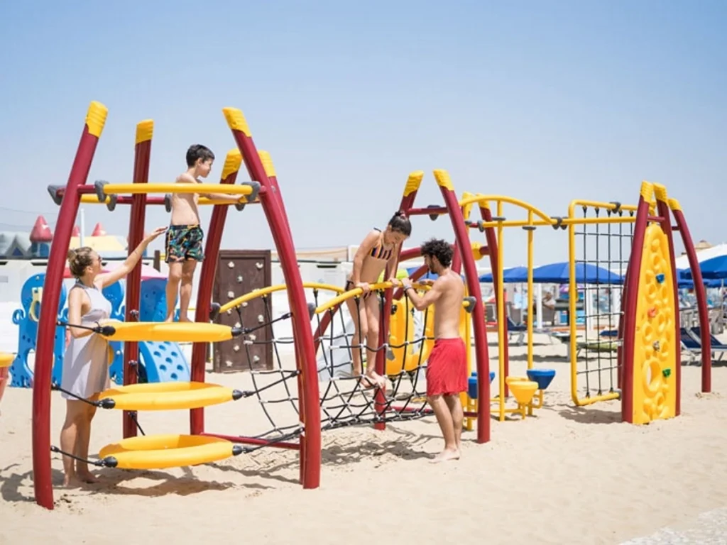 struttura di arrampicata sport and play 201 f4 stabilimento balneare