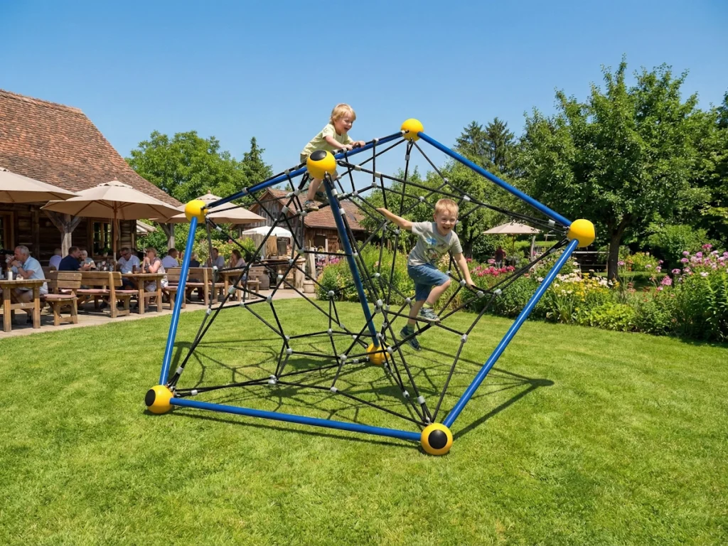 struttura di arrampicata sport and play 292 f1 ristorante