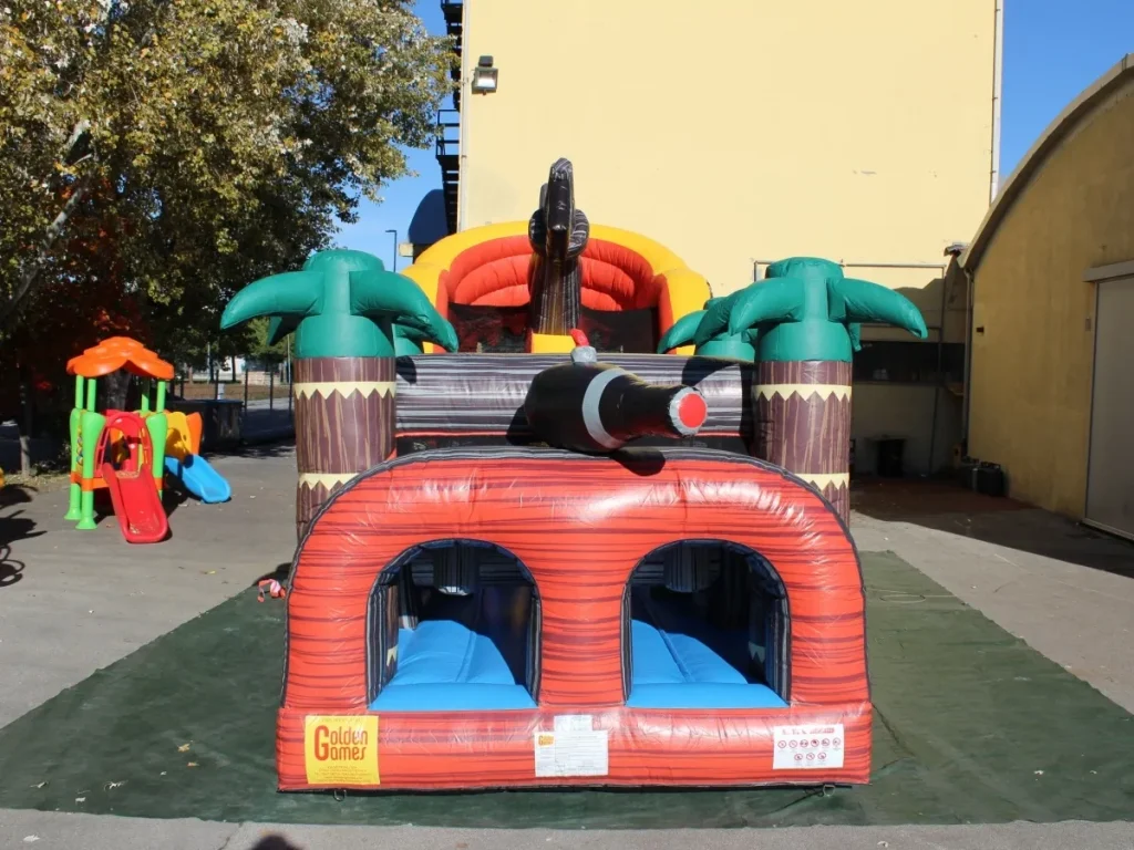 gioco gonfiabile multiattivita pirates challeng f3 mostra