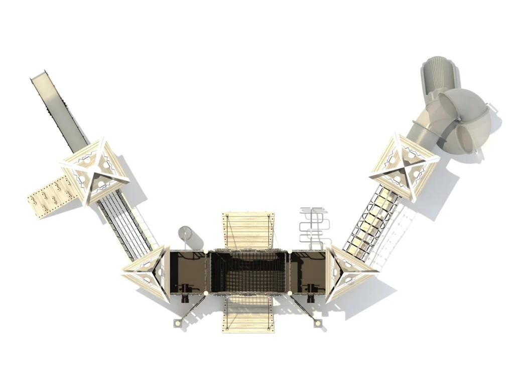 playground per esterno eco wood castle 231 d4