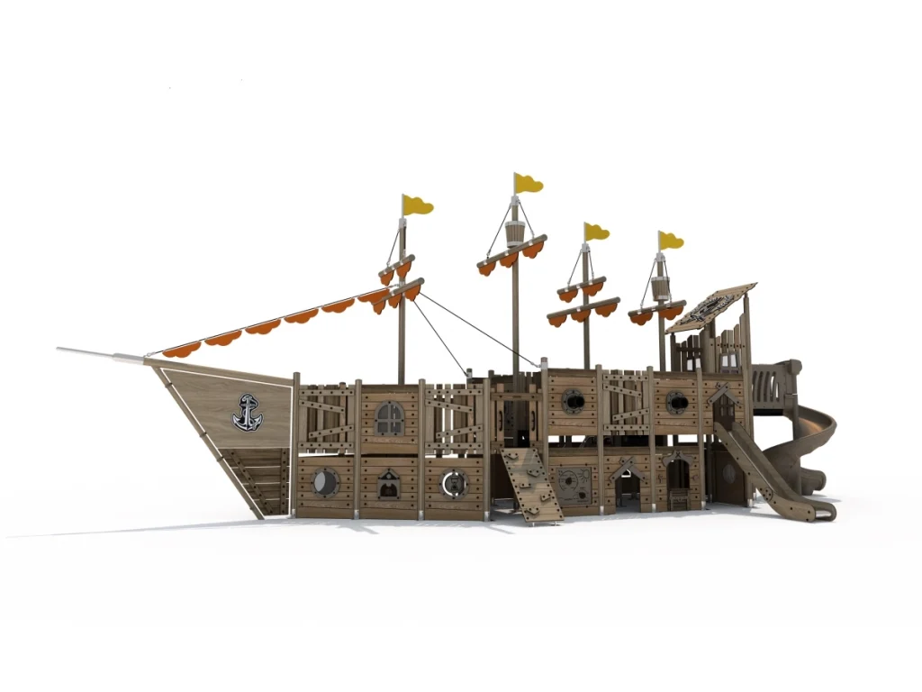 playground per esterno eco wood galleon 291 d1