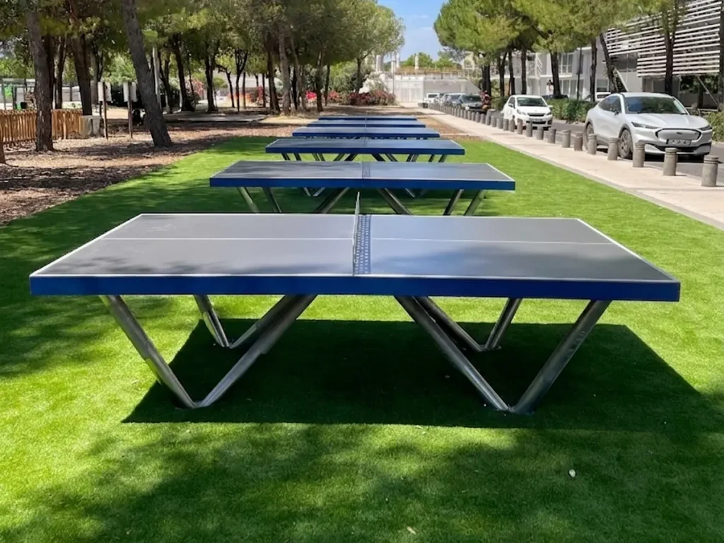 gioco sportivo tavolo ping pong da esterno park per aree pubbliche f10