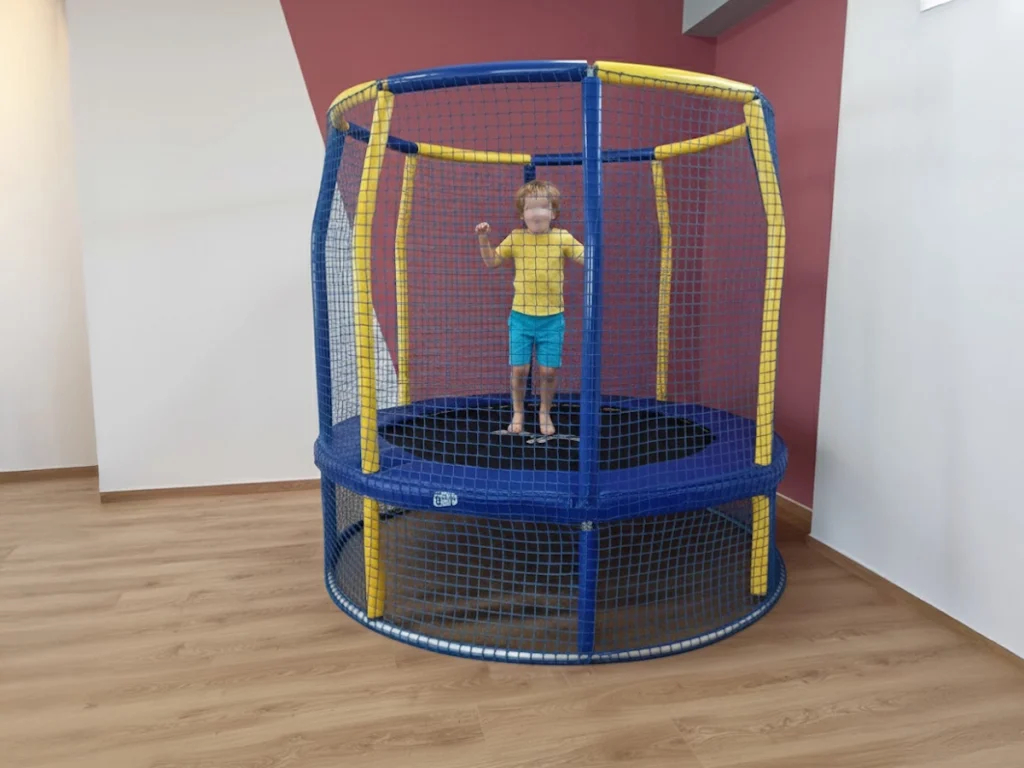 trampolino elastico professionale 240 premium f9 area giochi indoor