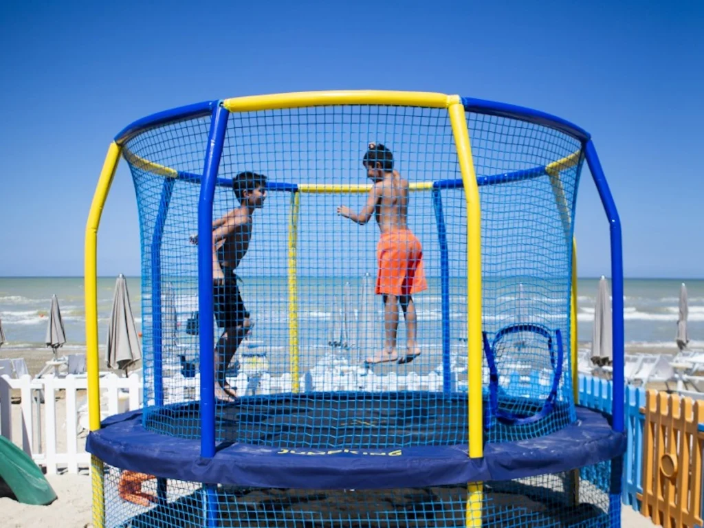 trampolino elastico professionale 360 premium f4 stabilimento balneare