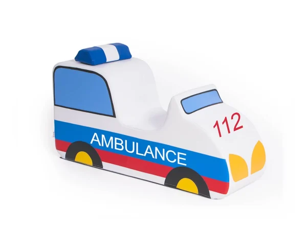 area baby dondolo morbido ambulanza f1