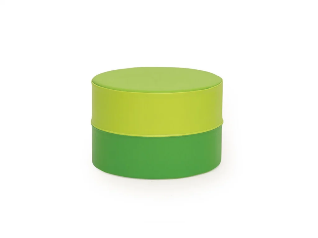 area baby salottino morbido baby relax verde f2