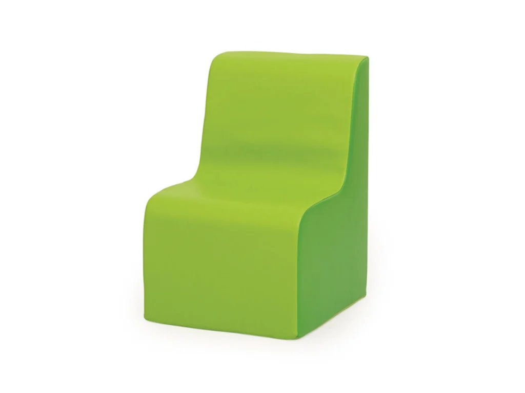 area baby salottino morbido baby relax verde f3