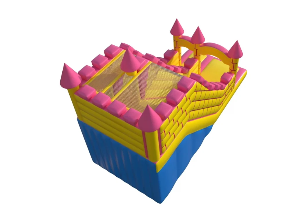 gioco gonfiabile scivolo tower slide d5