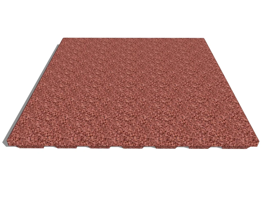 accessorio e ricambio pavimentazione antitrauma da esterno spessore 4 cm d1