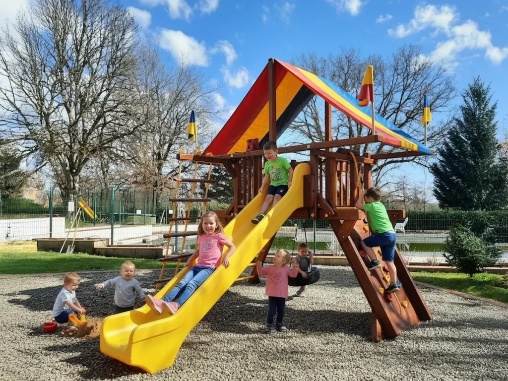 gioco in legno rainbow castle pack I f4