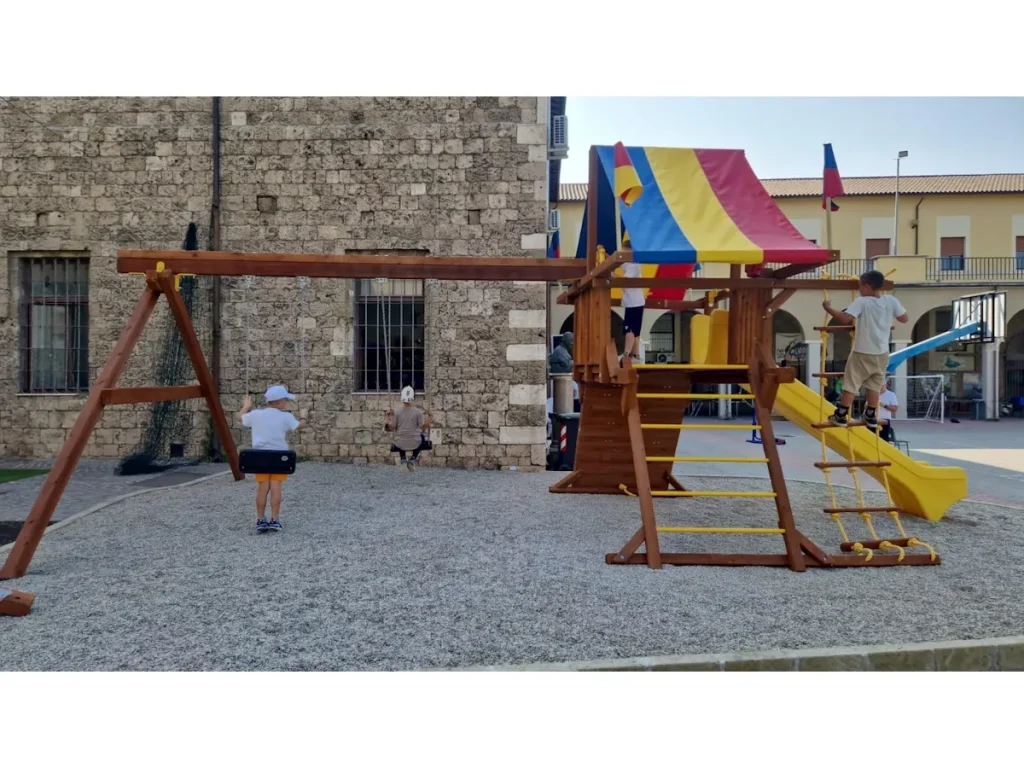 gioco in legno rainbow castle pack II f5 parco giochi
