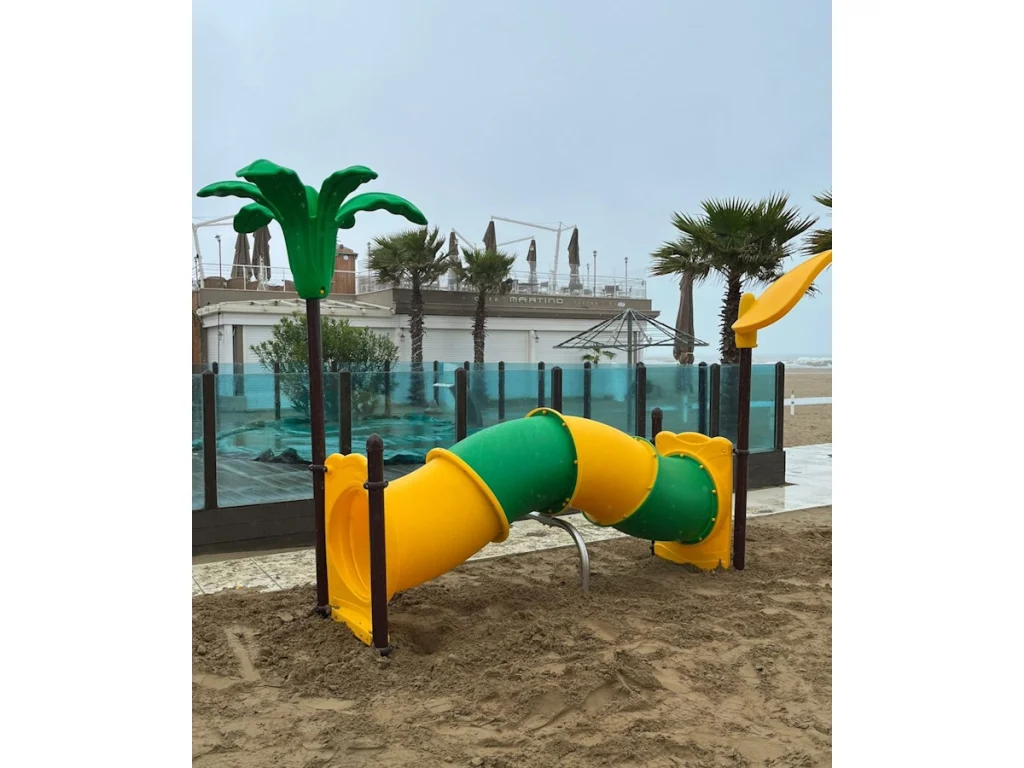playground per esterno fantacastello tunnel tropical f1 stabilimento balneare