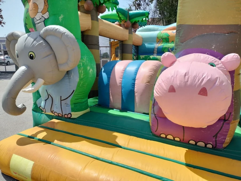 usato gioco gonfiabile multiattivita funny forest vg f6 mostra