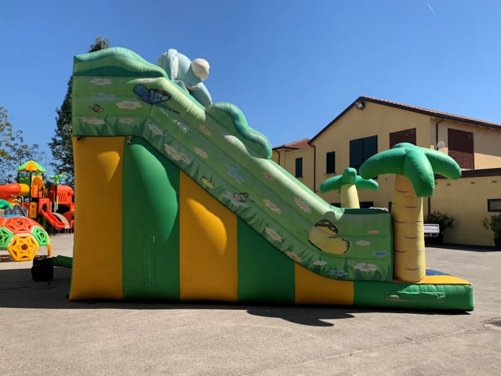 usato gioco gonfiabile scivolo savana slide bc f4 mostra