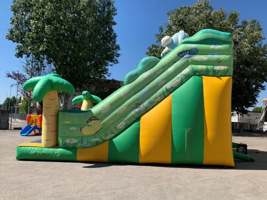 usato gioco gonfiabile scivolo savana slide bc f5 mostra