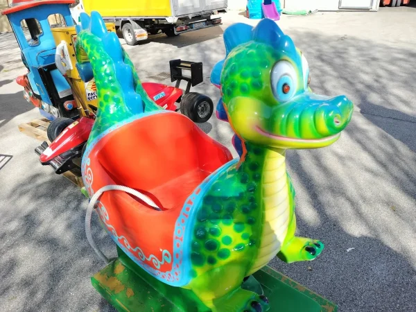 usato kiddie ride draghetto f1 mostra