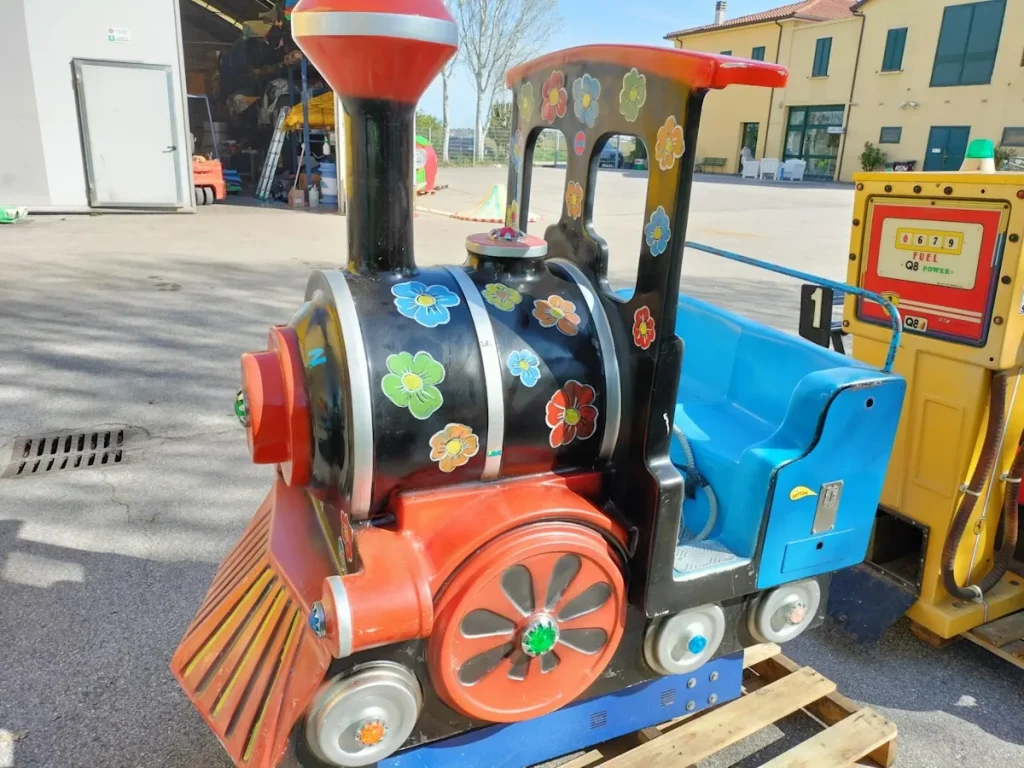usato kiddie ride trenino f1 mostra