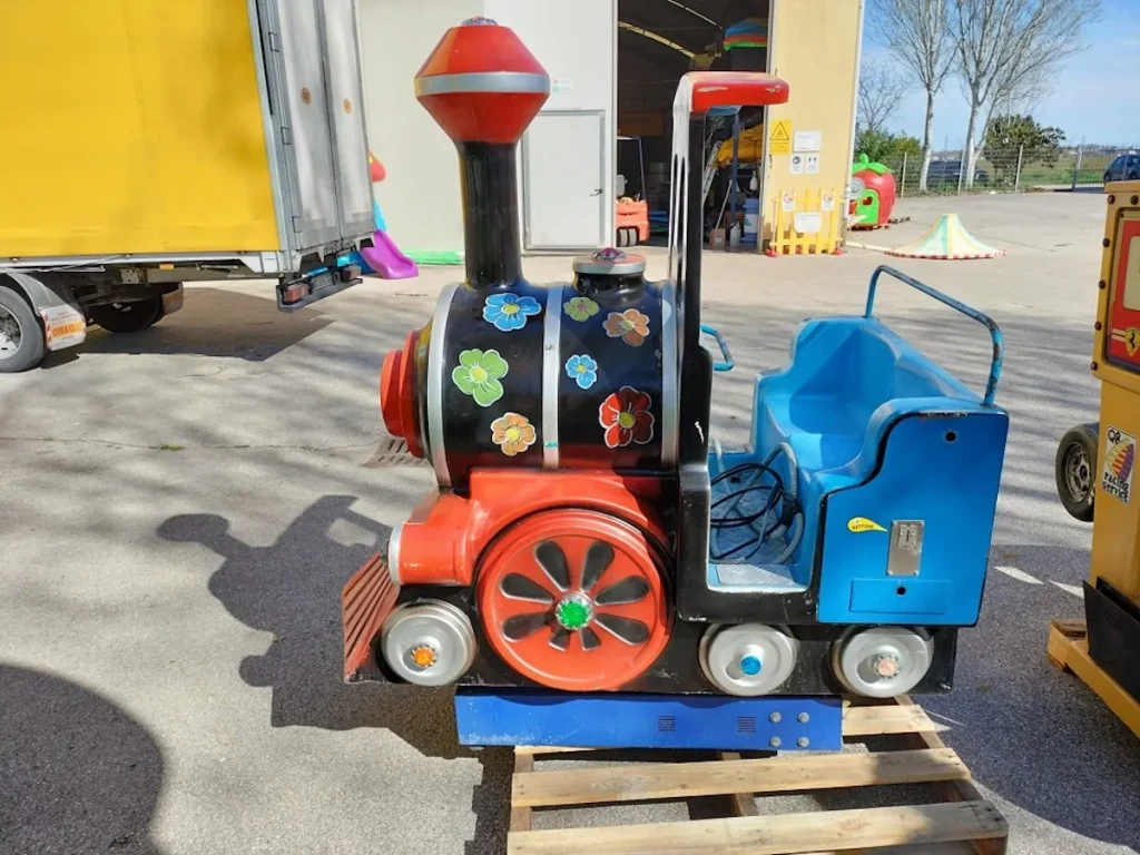 usato kiddie ride trenino f2 mostra