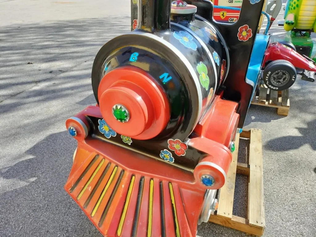 usato kiddie ride trenino f3 mostra