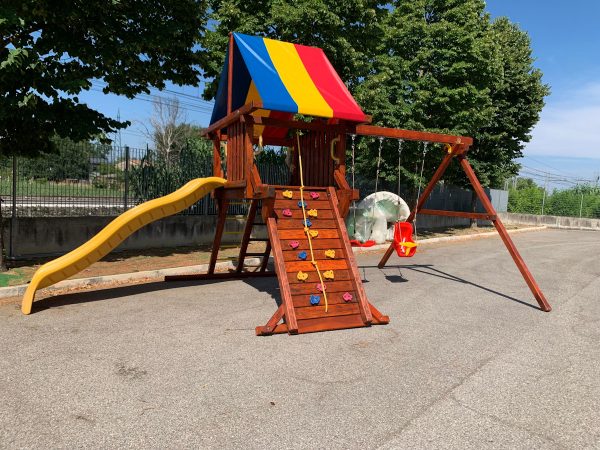 gioco in legno rainbow castle pack II usata f1