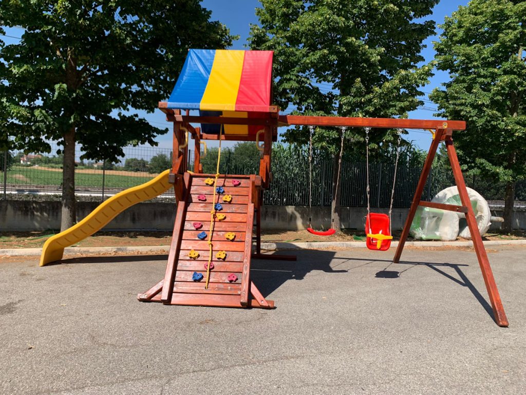 gioco in legno rainbow castle pack II usata f2