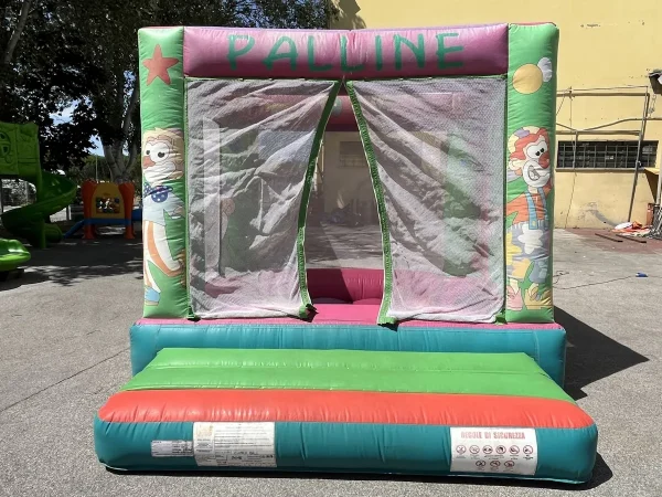 usato gioco gonfiabile salta salta clown ball f1 mostra