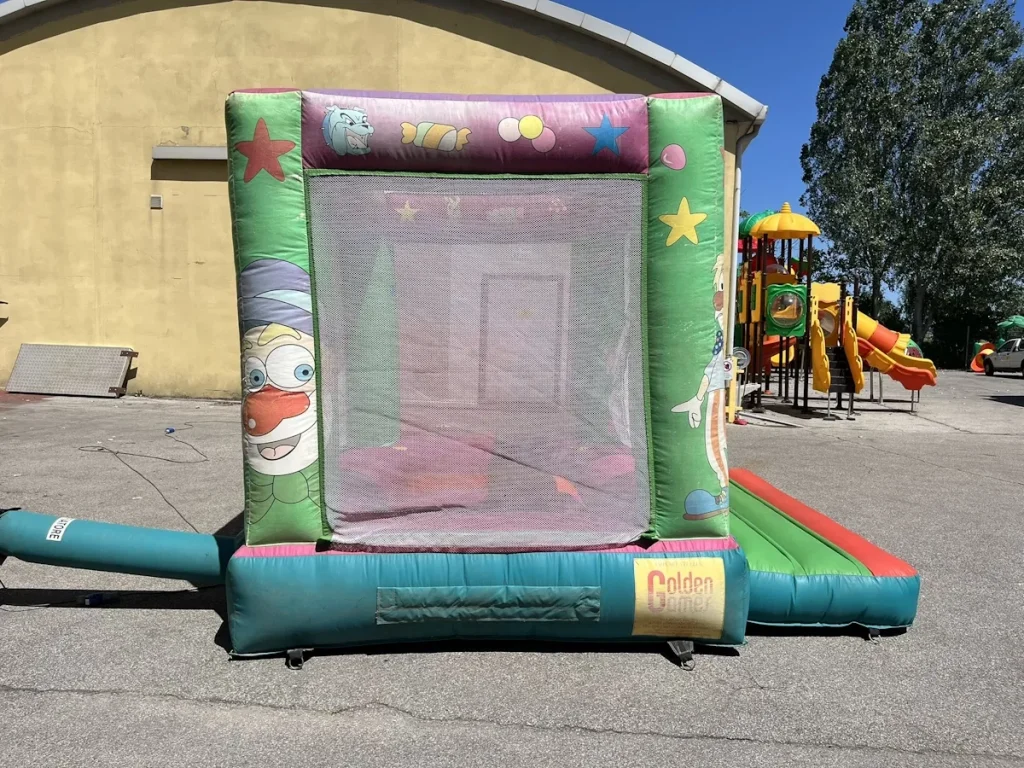 usato gioco gonfiabile salta salta clown ball f3 mostra