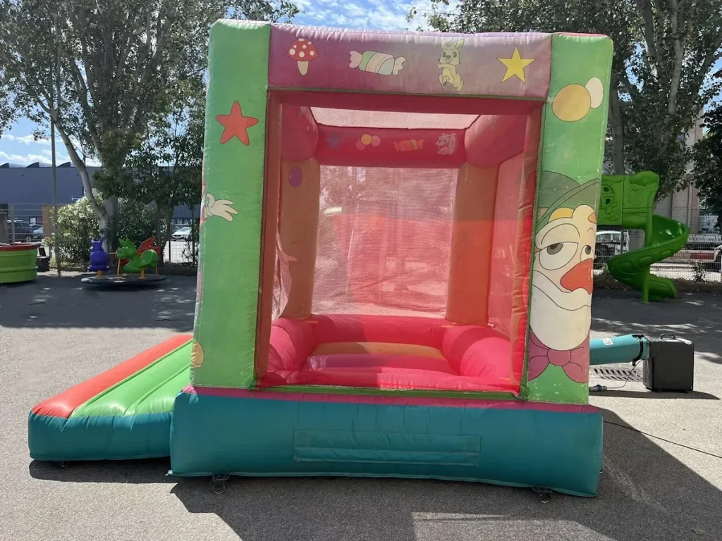 usato gioco gonfiabile salta salta clown ball f4 mostra