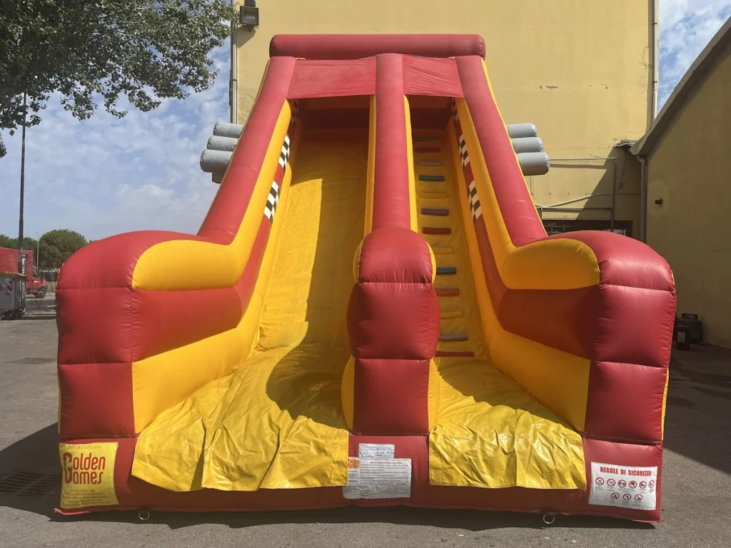 usato gioco gonfiabile scivolo dragster slide ea f2 mostra
