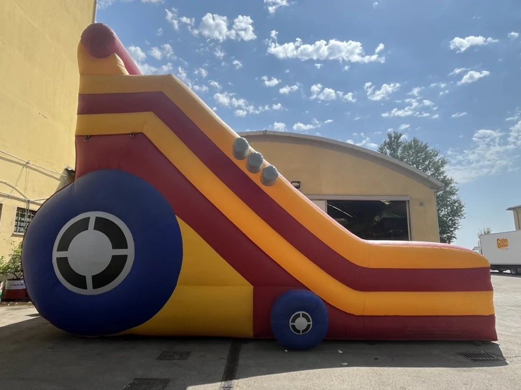 usato gioco gonfiabile scivolo dragster slide ea f5 mostra