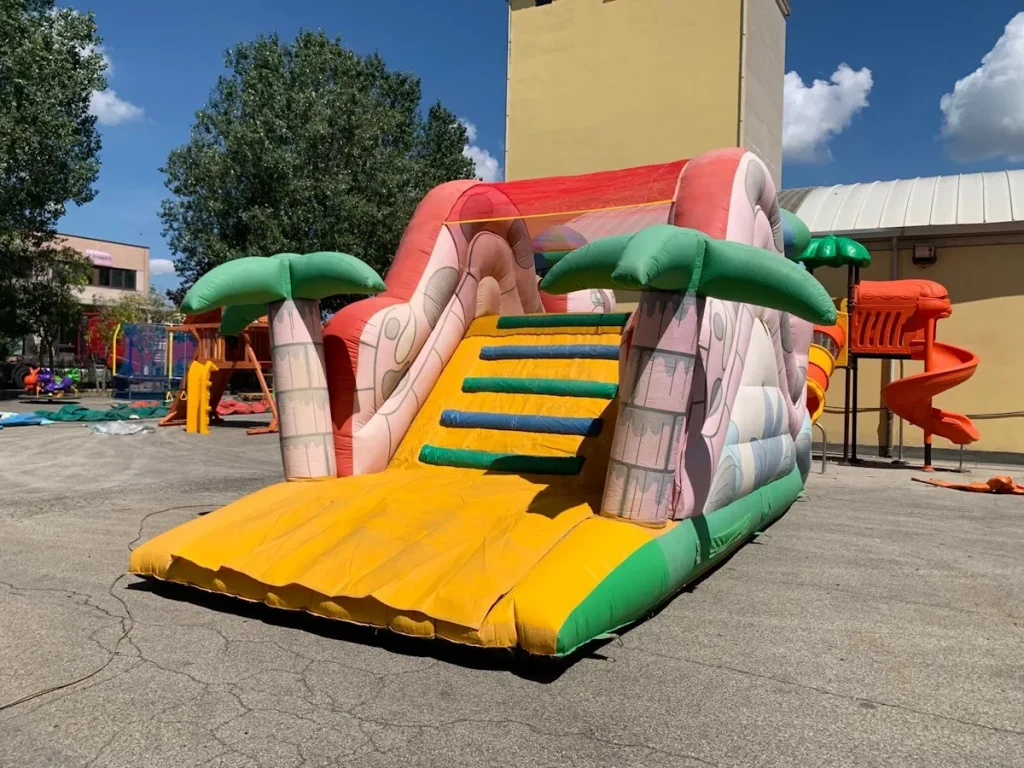 usato gioco gonfiabile scivolo snake slide hpn f2 mostra