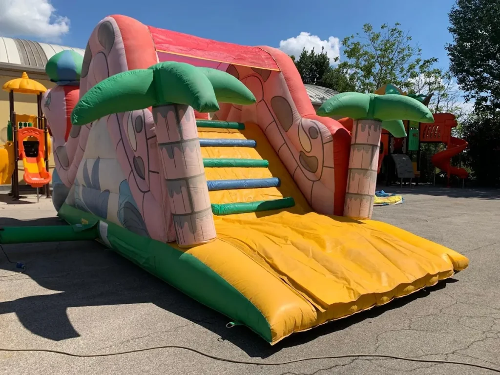 usato gioco gonfiabile scivolo snake slide hpn f3 mostra