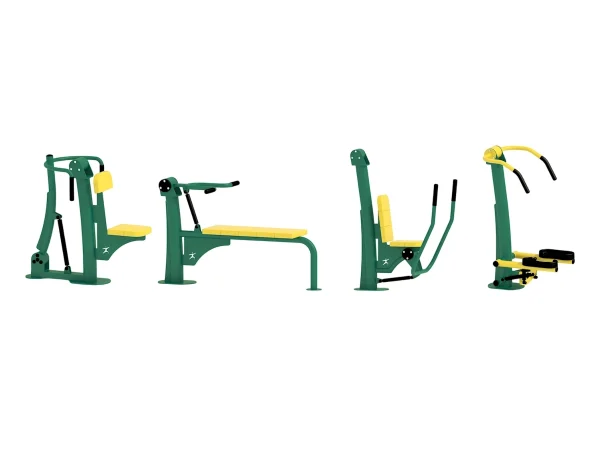 outlet pacchetto outdoor gym 4 attrezzi fine stock d1