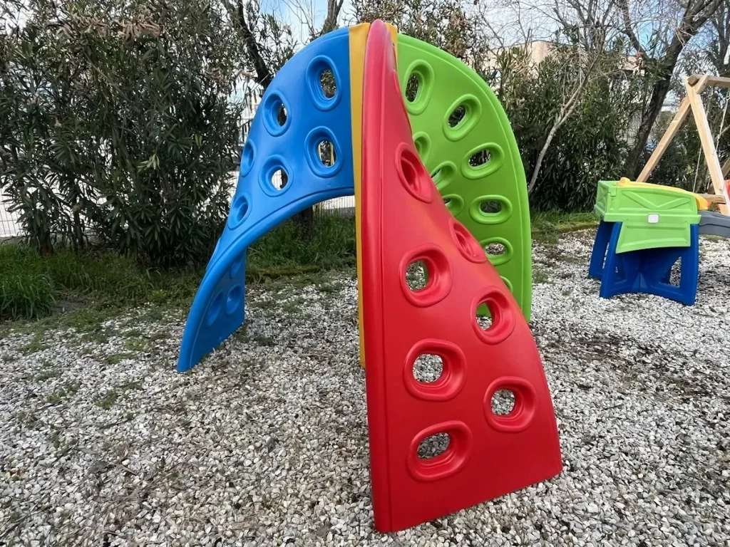 struttura di arrampicata elicoidale f5 esposizione