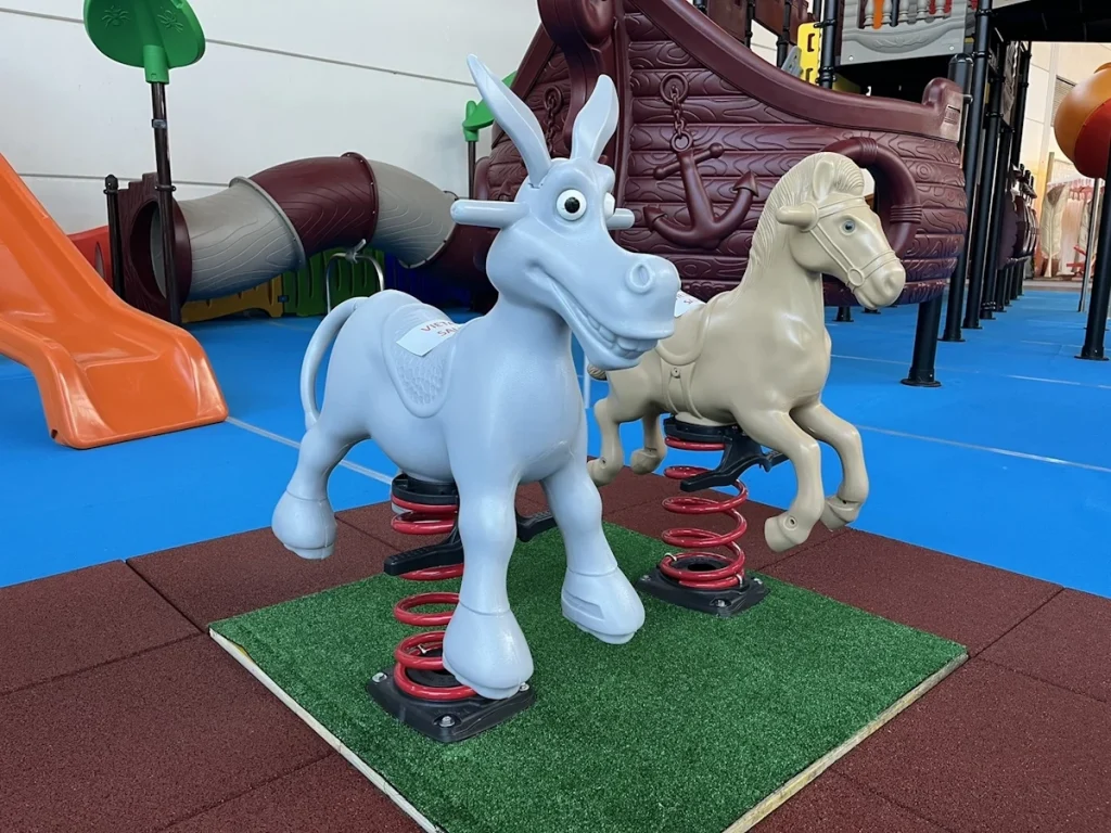 gioco a molla cavallino e asinello f3 fiera