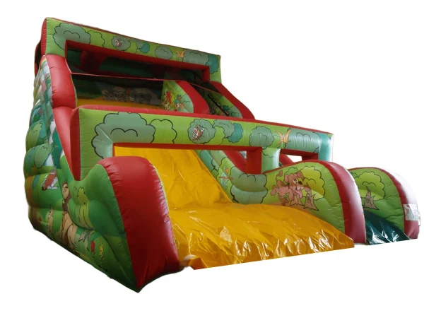 gioco gonfiabile scivolo jungle slide f1