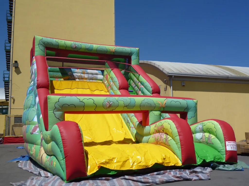 gioco gonfiabile scivolo jungle slide f3