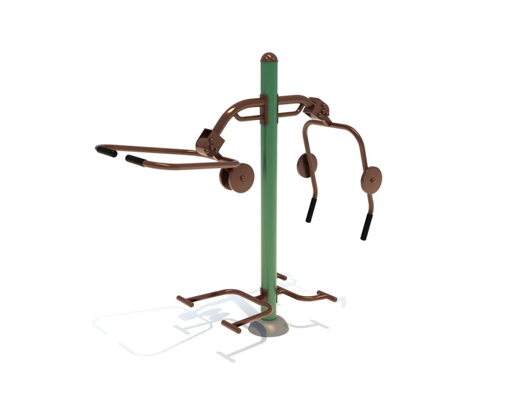 fitness per esterno classic double press d2