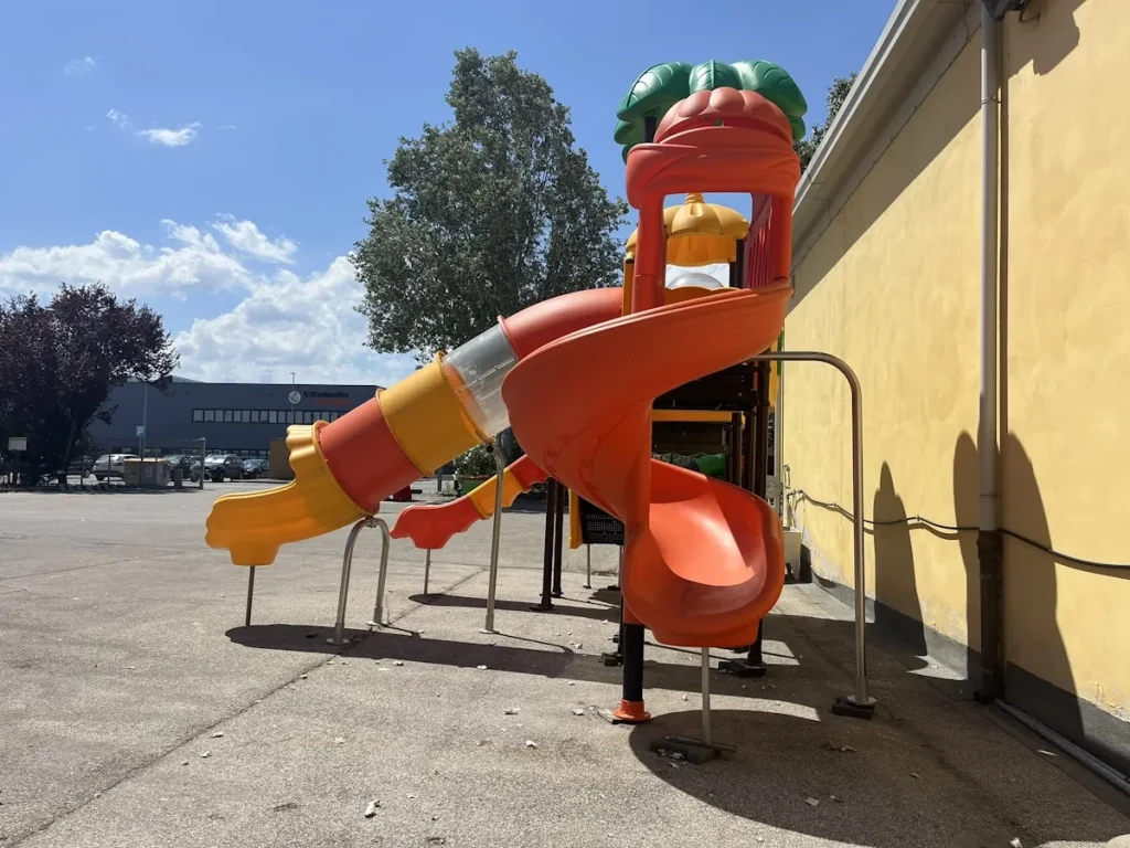 esposizione playground per esterno fantacastello sunny flower double f6 mostra